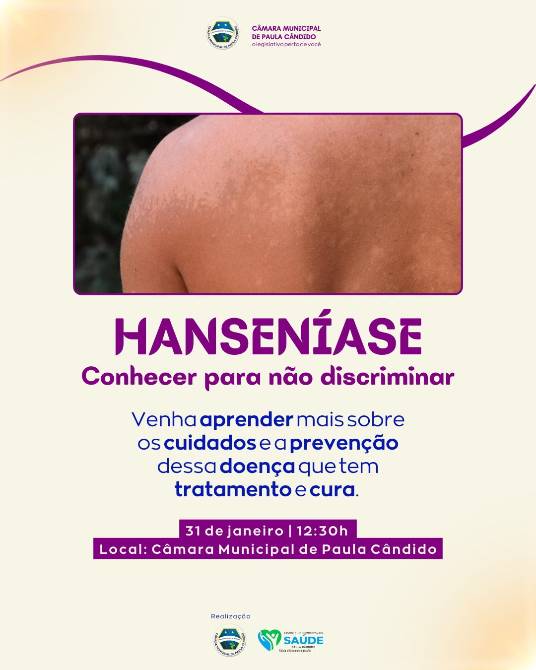 Palestra - Janeiro Roxo