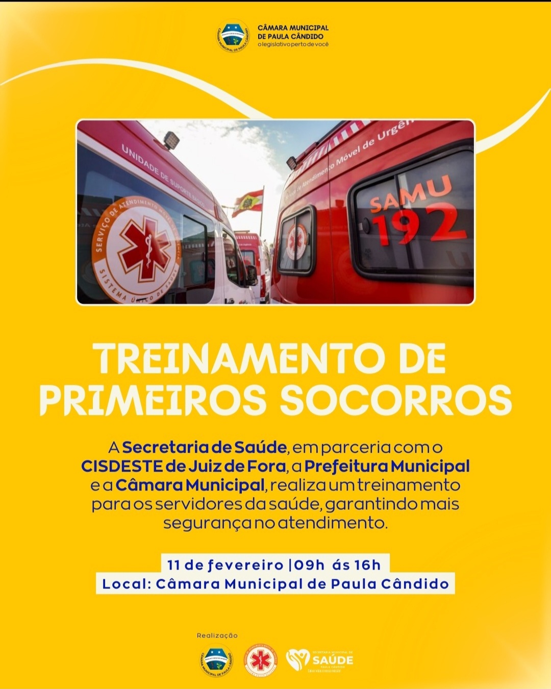 Treinamento Primeiros Socorros 